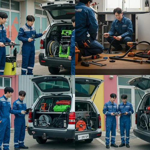 이목동 하수구 뚫음 하수도 신축 아파트