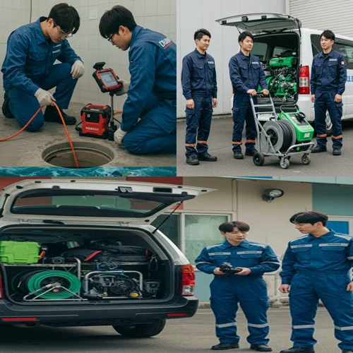 장안구 싱크대 막힘 배수구 냄새 차단