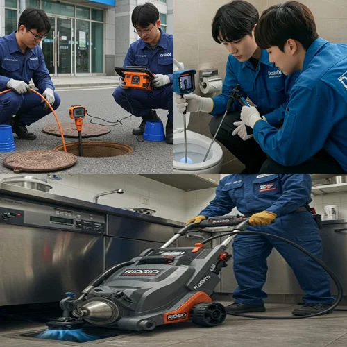 수원 싱크대 막힘 배수구 악취 제거