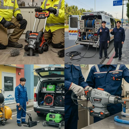 평동 하수구 뚫음 하수도 공구상가