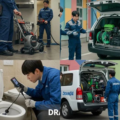 수원 하수도 배수구 막힘 배관 청소