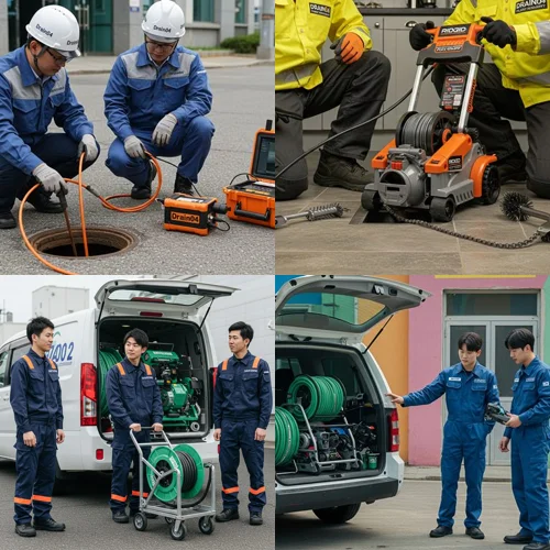 대황교동 하수구 막힘 업체 물류센터