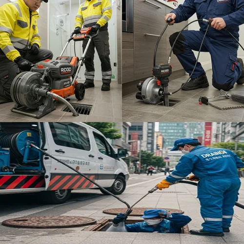 대황교동 하수구 막힘 업체 물류센터