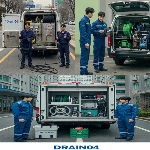 영퉁구 싱크대 막힘 배수구 하부장 누수