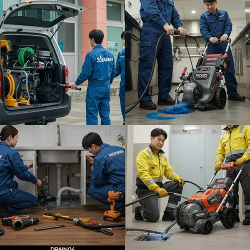연무동 하수구 뚫음 하수도 주택 하수구