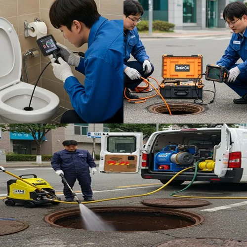 장안동 싱크대 막힘 배수구 하부장 누수