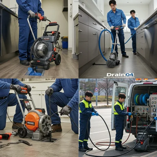 장안구 하수구 고압세척 횡주관 청소