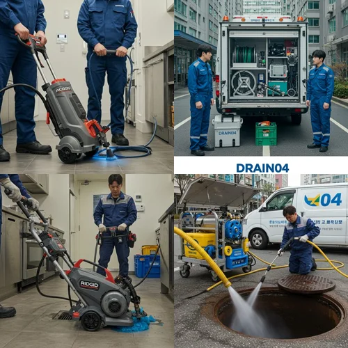 권선동 하수구 뚫음 하수도 신속 해결