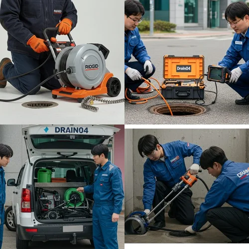 신풍동 싱크대 막힘 배수구 기름때 제거