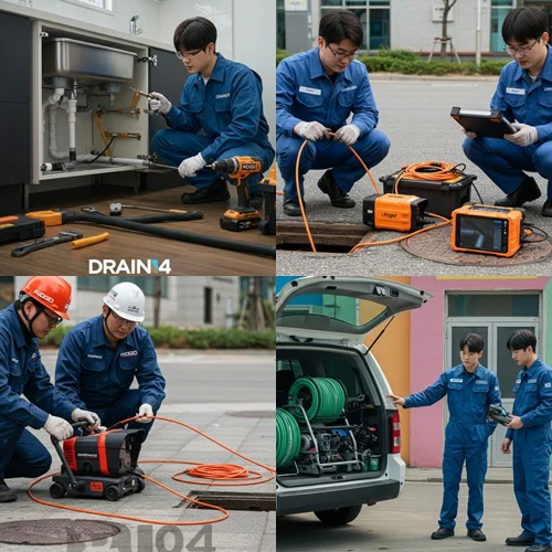 매탄동 싱크대 막힘 배수구 아파트 주방