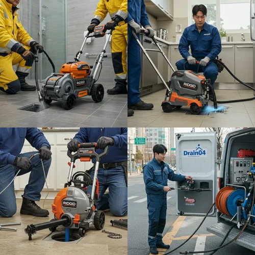 매탄동 싱크대 막힘 배수구 아파트 주방