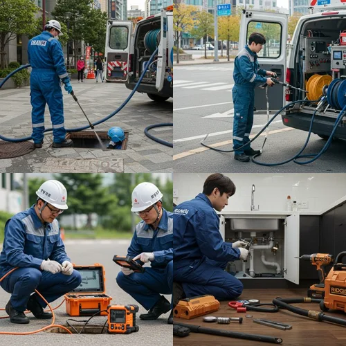 탑동 하수구 뚫음 하수도 상가 역류