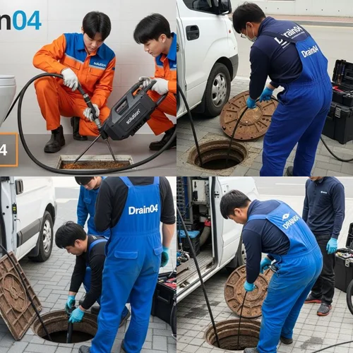 이의동 하수구 뚫음 하수도 광교신도시