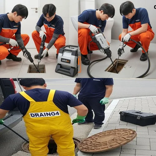 권선구 싱크대 막힘 배수구 배관 청소