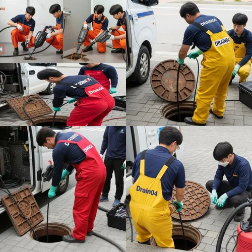 권선구 싱크대 막힘 배수구 배관 청소