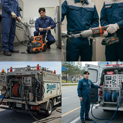 당수동 싱크대 막힘 배수구 아파트 단지