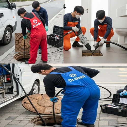 남수동 변기 막힘 수리 오래된 변기