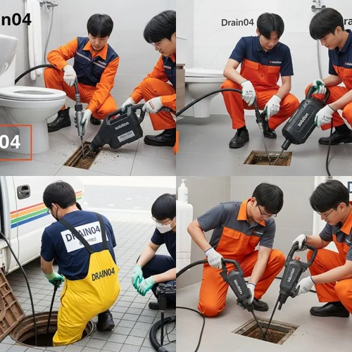 매교동 하수구 뚫음 하수도 재개발 지역