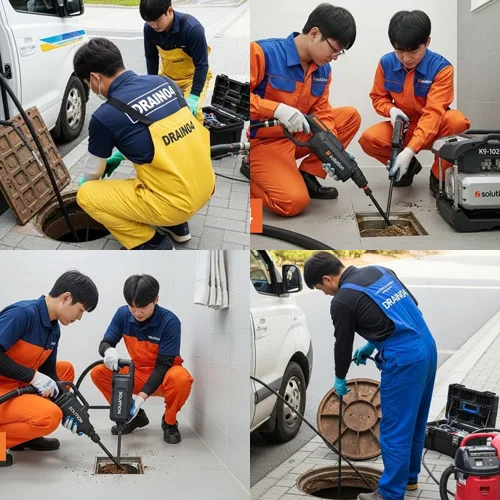 중동 변기 막힘 수리 상가 화장실