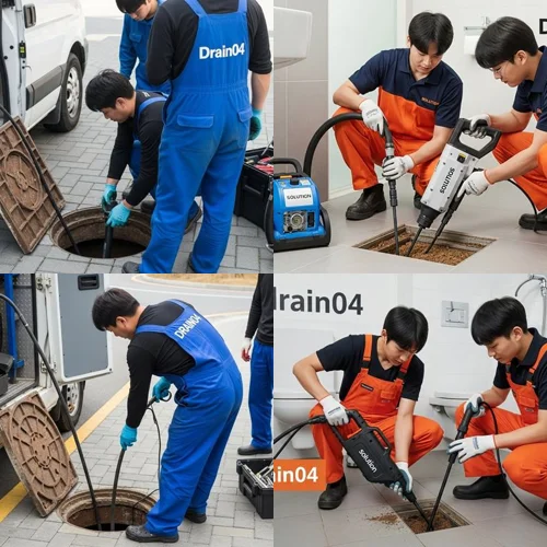 파장동 하수구 뚫음 하수도 북수원 시장