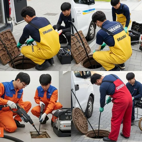 영통동 싱크대 막힘 배수구 청명마을