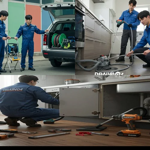 남창동 하수구 뚫음 하수도 통닭거리