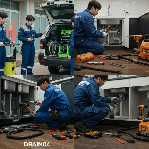 영퉁구 변기 막힘 수리 물티슈 막힘