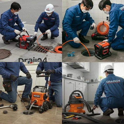 장안동 하수구 뚫음 하수도 성곽길