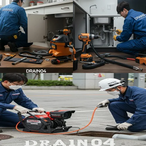 장안동 하수구 뚫음 하수도 성곽길