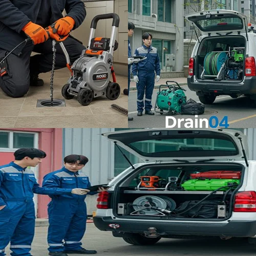 율전동 하수구 뚫음 하수도 먹자골목