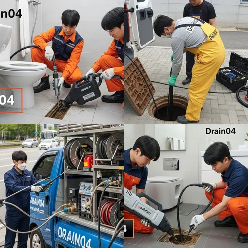 장안구 싱크대 막힘 배수구 배수통 교체