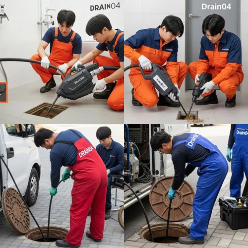 장안구 하수구 뚫음 하수도 종합운동장