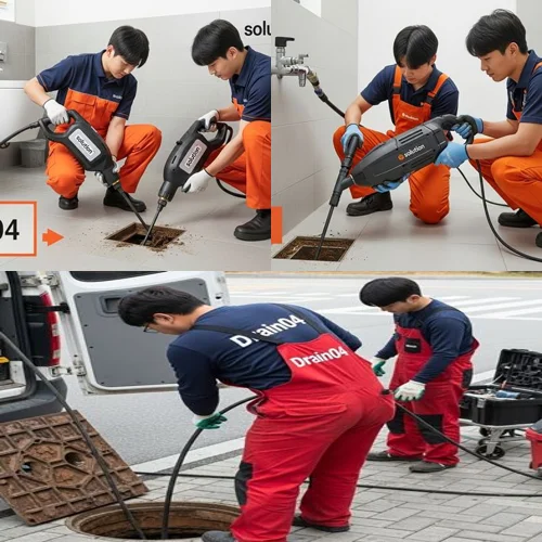 장안구 싱크대 하수구 막힘 기름때 제거