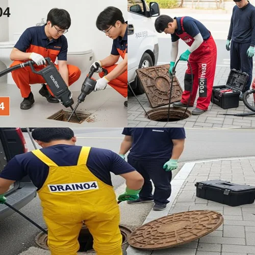 수원시 싱크대 막힘 배수구 역류 해결