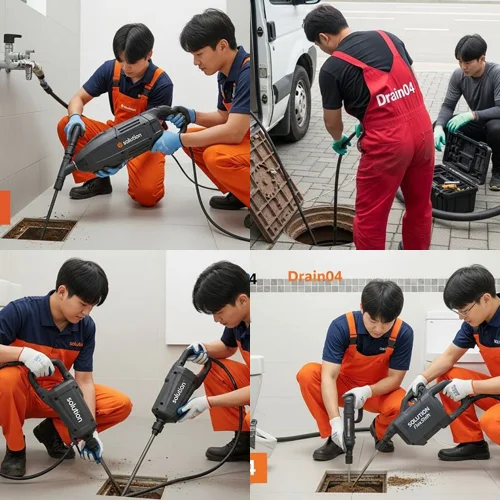 영통 싱크대 막힘 배수구 경희대 인근