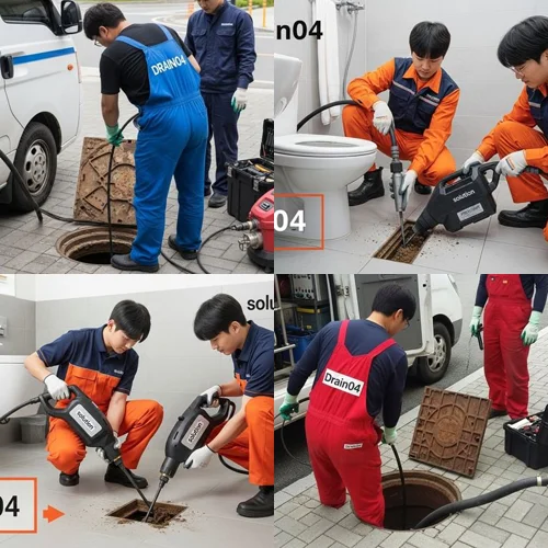 영통 싱크대 막힘 배수구 경희대 인근