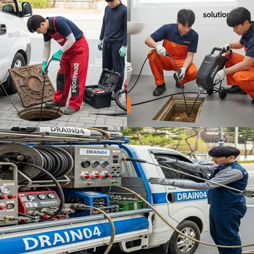 영통 싱크대 막힘 배수구 경희대 인근