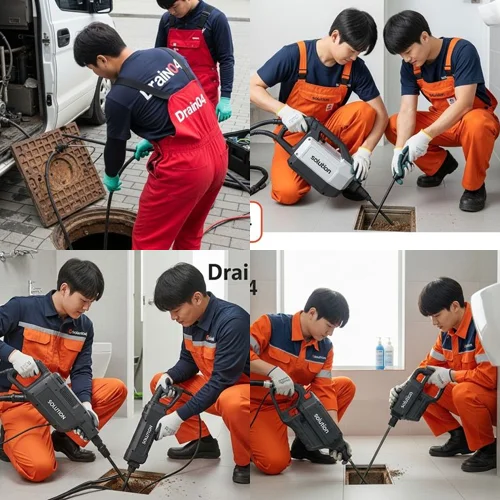 권선구 하수구 뚫는 업체 전문 장비