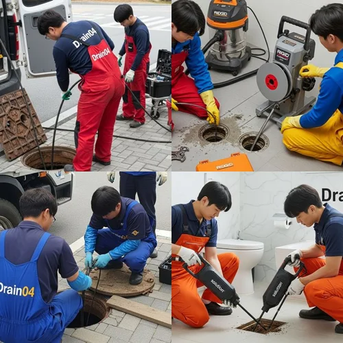 원천동 하수구 뚫음 하수도 광교 호수