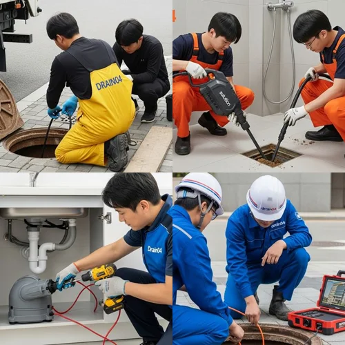 신풍동 하수구 막힘 업체 행궁동 카페