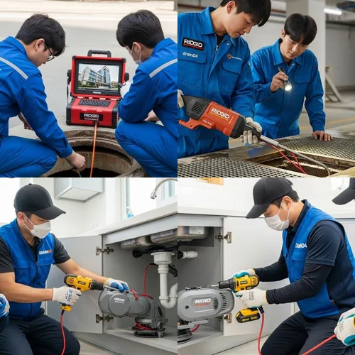 팔달구 하수구 뚫음 하수도 못골시장