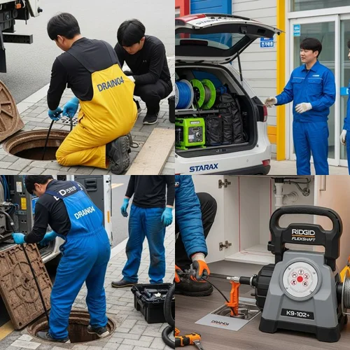 장안구 하수구 뚫음 하수도 율전동
