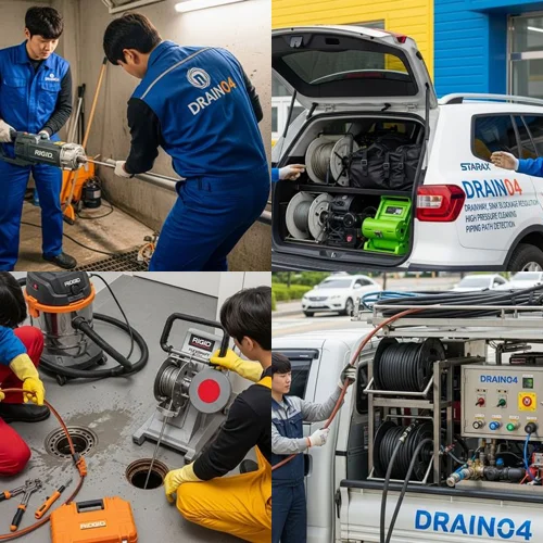 장안구 하수구 뚫음 하수도 율전동