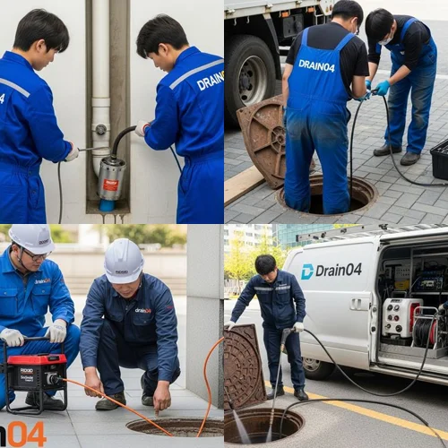 매교동 싱크대 막힘 배수구 세류천