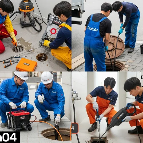 매교동 싱크대 막힘 배수구 세류천