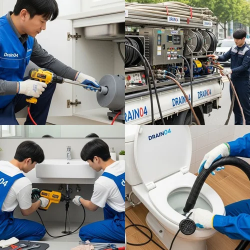 장지동 하수구 뚫음 하수도 롯데마트