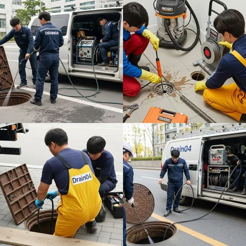 수원시 하수구 막힘 업체 드레인04