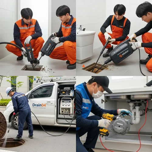 팔달구 하수구 뚫음 하수도 남문 시장