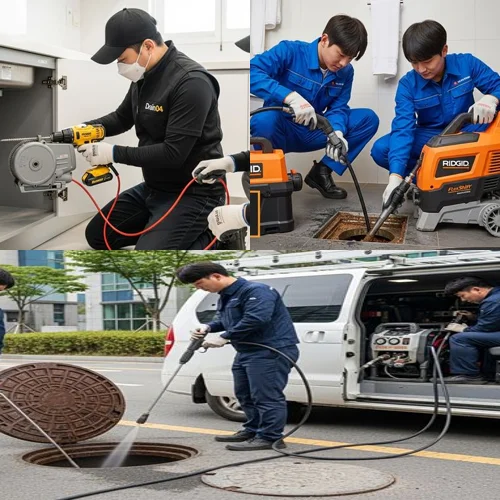 평리동 변기 막힘 수리 마을회관