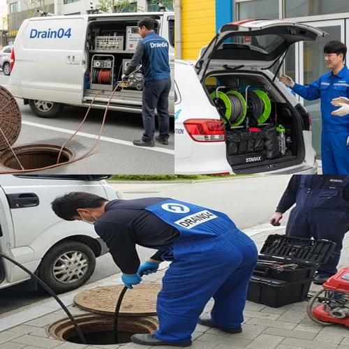 정자동 하수구 막힘 업체 만석공원